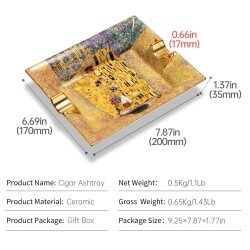 Royal Classic Puro Küllüğü Çin Porseleni Gold 2li - 4