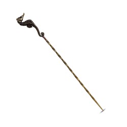 SeaHorse Metal Puro Açıcı İğne Bronze 15cm - CigarLoong