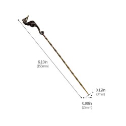 SeaHorse Metal Puro Açıcı İğne Bronze 15cm - 3