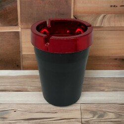 Shiny Araç Araba Küllüğü Parlak Kırmızı 9cm - Atomic (1)