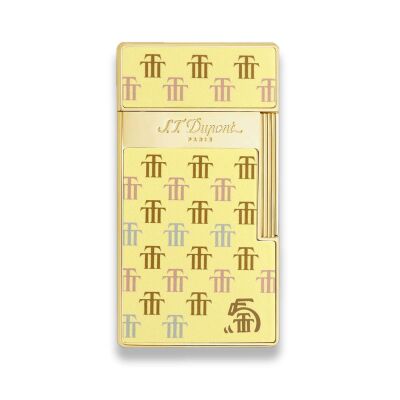 S.T. Dupont Biggy Puro Çakmak Trinidad 55th. Gold 25077 - 1