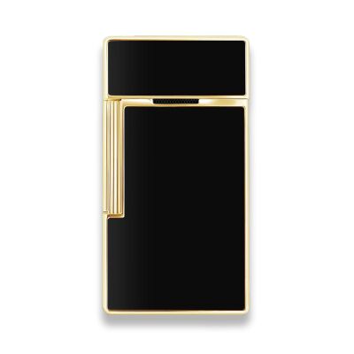 S.T. Dupont Biggy Puro Çakmak Parlak Siyah Gold 25002 - 3