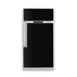 S.T. Dupont Biggy Puro Çakmak Parlak Siyah Krom 25001 - 3