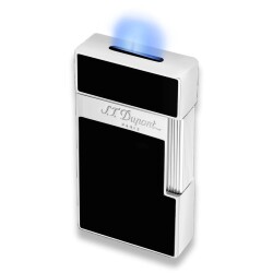 S.T. Dupont Biggy Puro Çakmak Parlak Siyah Krom 25001 - S.T.Dupont (1)