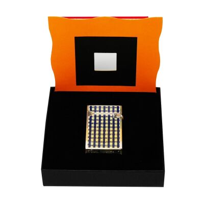 S.T. Dupont Çakmak 2000 Fantaisies Vichy Bleu Limited Edition - 1