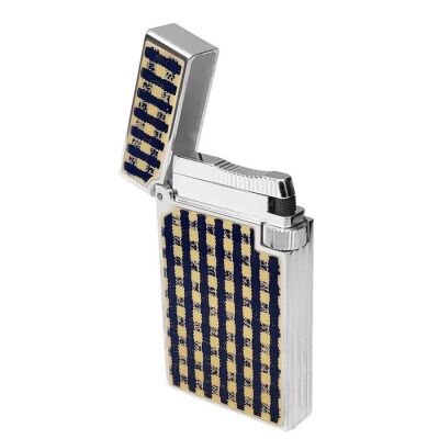 S.T. Dupont Çakmak 2000 Fantaisies Vichy Bleu Limited Edition - 4