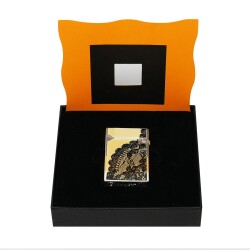 S.T. Dupont Çakmak 2001 Fantaisies Chantilly Noir Limited Edition - S.T.Dupont