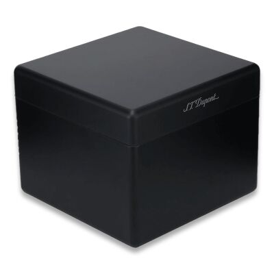 S.T. Dupont Cube Puro Kutusu Humidoru Mat Siyah 60's - 1