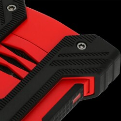 S.T. Dupont Defi Extreme Çakmak Kırmızı 021601 Çift Alev - 4