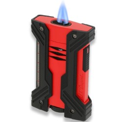 S.T. Dupont Defi Extreme Çakmak Kırmızı 021601 Çift Alev - S.T.Dupont (1)