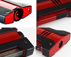 St.Dupont Defi Extreme Kırmızı Puro Çakmak 21402 - S.T.Dupont (1)