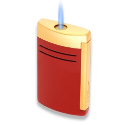 S.T. Dupont Dragon MaxiJet Çakmak Bordo/Gold 20174 - S.T.Dupont (1)