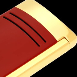 S.T. Dupont Dragon MaxiJet Çakmak Bordo/Gold 20174 - 4