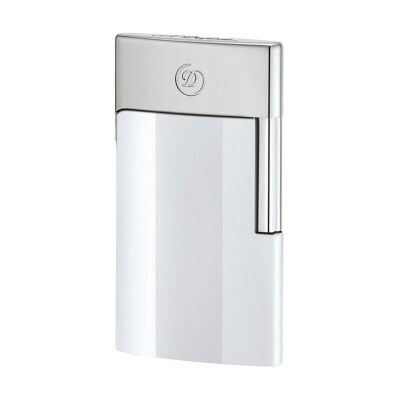 S.T. Dupont E Slim Elektrikli Çakmak Beyaz/Krom 27003E - 1