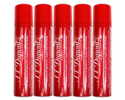 S.T. Dupont Çakmak Gazı Kırmızı Defi Extreme 90ml (5 Adet) - 1
