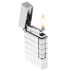 S.T. Dupont İnitial Square Silver Çakmak 20800 - S.T.Dupont (1)