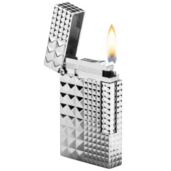 S.T. Dupont Ligne 2 Diamond Head Palladium Çakmak 16066 - S.T.Dupont (1)