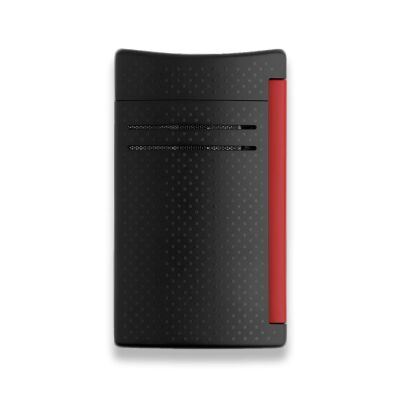 S.T. Dupont MaxiJet Çakmak Siyah-Kırmızı 20160N - 1