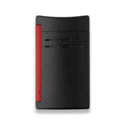 S.T. Dupont MaxiJet Çakmak Siyah-Kırmızı 20160N - 3