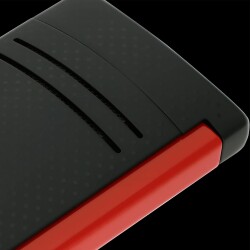 S.T. Dupont MaxiJet Çakmak Siyah-Kırmızı 20160N - 4