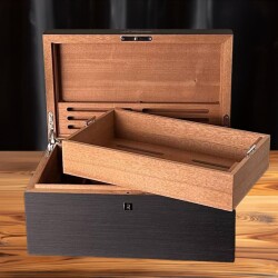 S.T. Dupont Prestige Puro Kutusu Humidoru Siyah 100's - 3