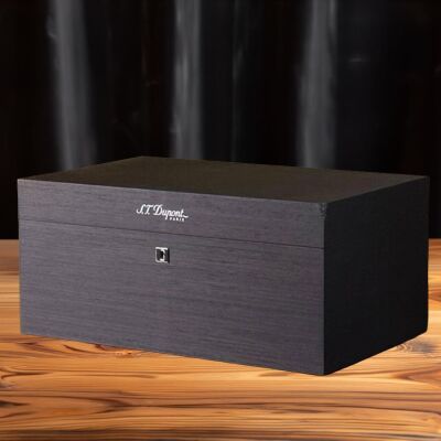 S.T. Dupont Prestige Puro Kutusu Humidoru Siyah 100's - 5