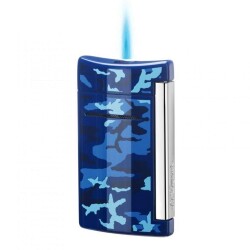 S.T. Dupont Puro Çakmak MiniJet Kamufulaj Mavi 10088 - S.T.Dupont (1)