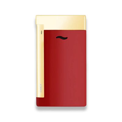 S.T. Dupont Slim 7 Çakmak 027707 Lake Bordo Altın - 3