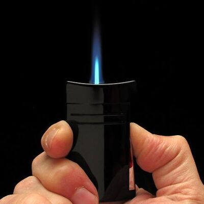 S.T. Dupont MaxiJet Parlak Siyah Çakmak 20104N - 2