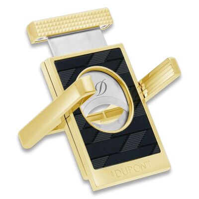 S.T. Dupont Puro Kesici Monogram Stand S-Cut Gold 03479 - 2