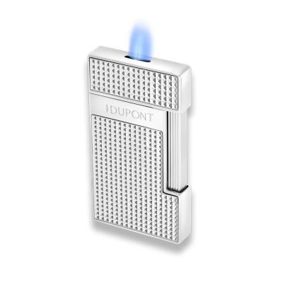 S.T. Dupont Slimmy Puro Çakmak Diamond Head Krom 28120 - 2