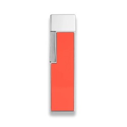 S.T. Dupont Twiggy Puro Çakmak Parlak Turuncu Krom 30011 - 3