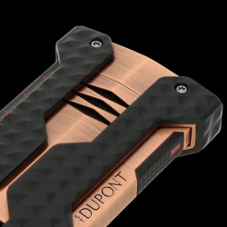 S.T. Dupont Windproff Rüzgar Geçirmez Çakmak Copper Pürmüz - 3