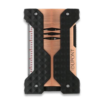 S.T. Dupont Windproff Rüzgar Geçirmez Çakmak Copper Pürmüz - 1