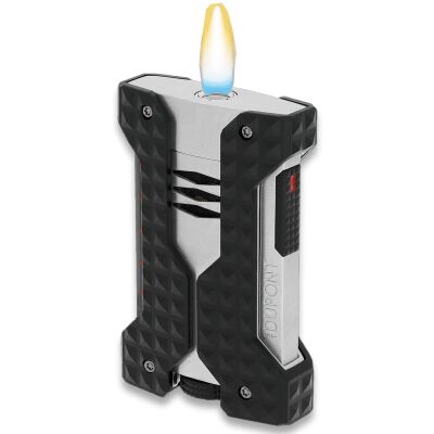 S.T. Dupont Windproff Rüzgar Geçirmez Çakmak Krom Pürmüz - 2