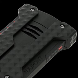 S.T. Dupont Windproff Rüzgar Geçirmez Çakmak Siyah Pürmüz - 3