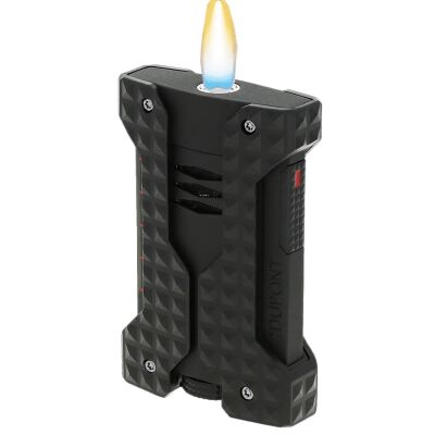 S.T. Dupont Windproff Rüzgar Geçirmez Çakmak Siyah Pürmüz - 2