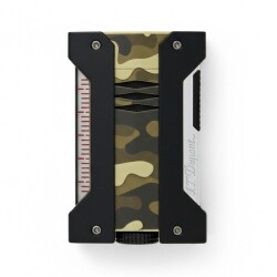 St.Dupont Defi Extreme Kamuflaj Yeşil Puro Çakmak 21412 - S.T.Dupont