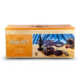 T-Bek Şarap ve Kadeh Standı Sol Anahtarı - Thumbnail