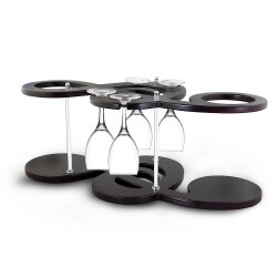 T-Bek Şarap ve Kadeh Standı Sol Anahtarı - T-BEK