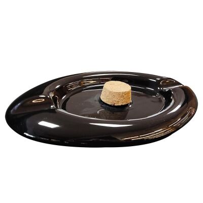 New Seramik Pipo - Puro Küllüğü Siyah Oval 2li - 3