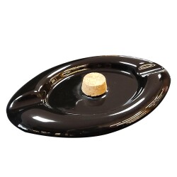 New Seramik Pipo - Puro Küllüğü Siyah Oval 2li - 4