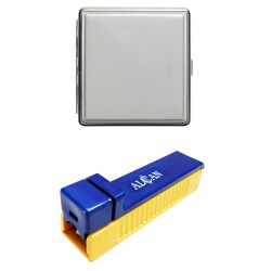 Tabaka ve Sarma Makinesi Sarı Lacivert - Atomic