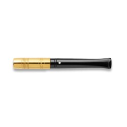 The White Spot Kısa Ejektörlü Sigara Ağızlığı 9mm İçin Gold - Dunhill