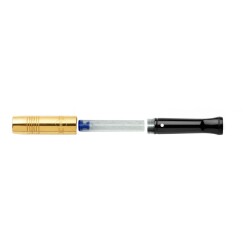 The White Spot Kısa Ejektörlü Sigara Ağızlığı 9mm İçin Gold - Dunhill (1)