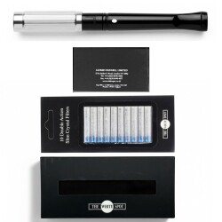 The White Spot Ejektörlü Sigara Ağızlığı 9mm İçin Krom - 3