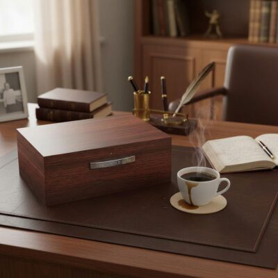 The White Spot Humidor Puro Kutusu Cocobolo 50's - 4