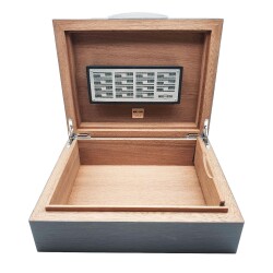 The White Spot Humidor Puro Kutusu Gri Meşe 50's - 3