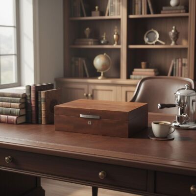 The White Spot Humidor Puro Kutusu Makore 100's - 4