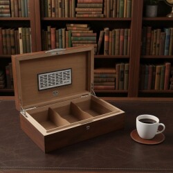 The White Spot Humidor Puro Kutusu Makore 100's - 5